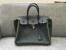 エルメスのバーキン30　トゴ　□I刻印の買取実績です。
