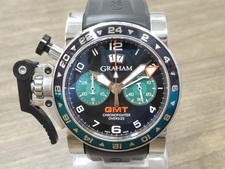 グラハム ZOVGS　B　クロノファイター　オーバーサイズ　GMT 買取実績です。