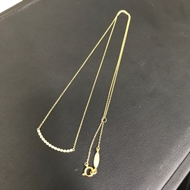 アーカーのK18 ビリブーユーネックレスの買取実績です。