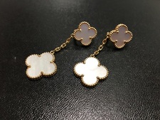 ヴァンクリーフ&アーペル マジックアルハンブラ　ピアス 買取実績です。