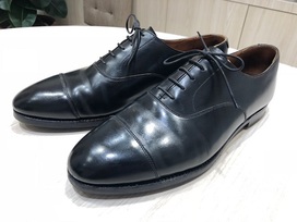 クロケット&ジョーンズの黒　コノート　236ラスト　メンズ　ドレスシューズの買取実績です。