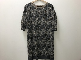 ミナペルホネンのグレー　celebrate　刺繍ワンピースの買取実績です。