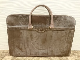 グレンロイヤルのボルドー ブライドルレザー　2 HANDLE ZIP CASE/２ハンドルブリーフケースの買取実績です。