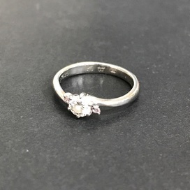 ダイヤモンドのPt900 0.254ct ダイヤモンドリングの買取実績です。
