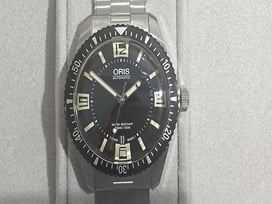 オリスの01 733 7707 4064-07 5 20 22　ダイバーズ65の買取実績です。