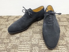 にて未使用品のジョンロブ(John Lobb)スエードフィリップⅡストレートチップシューズを買取致しました。状態は未使用品です。