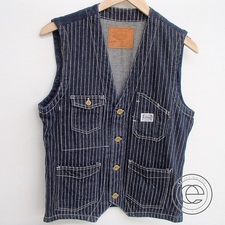 ザフラットヘッド DV-04WR WAVASHDENIM VEST ウォバッシュデニム 買取実績です。