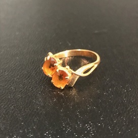 シトリンのK18 シトリンリングの買取実績です。