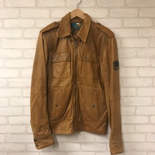 銀座本店でディーゼル（DIESEL）のラムレザージャケットをお買取させていただきました。状態は若干汚れのあるお品物でございます。