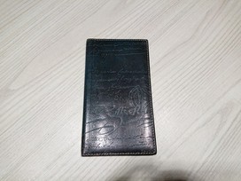 ベルルッティのネイビー カリグラフィ 札入れの買取実績です。