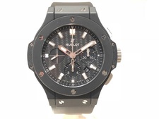 渋谷店では、ウブロ(HUBLOT)のビッグバンエボリューションブラックマジックの腕時計を買取ました。状態は目立つキズ汚れはありません。