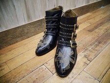 クロエ スタッズ付き　ベルトショートブーツ 買取実績です。