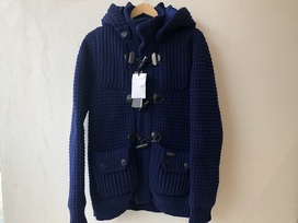 バークのニットダッフルコートの買取実績です。