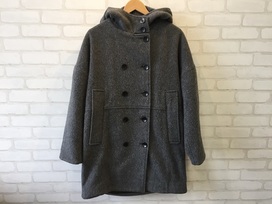 ロンハーマンのグレー　ウール　フーディコートの買取実績です。