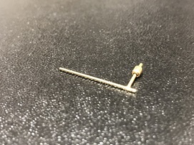 シハラのK18ポストピアス0102の買取実績です。
