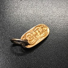 銀座本店でビルウォールレザー（BILL WALL LEATHER）のプレートロゴペンダントトップをお買取させていただきました。状態は通常使用感のあるお品物でございます。