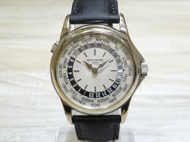 エコスタイル銀座本店でパテックフィリップのワールドタイム 腕時計を買取致しました。