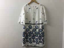 ミナペルホネン papaver×choucho　白　お正月記念ワンピース 買取実績です。