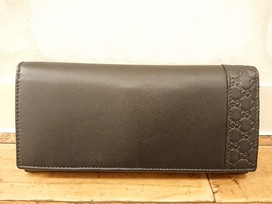 グッチのミストラル カーフ 25643 2つ折り長財布の買取実績です。