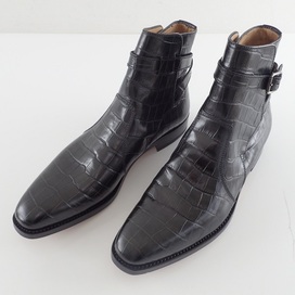 シルバノマッツァのリアルクロコ　ジョッパーブーツの買取実績です。