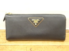 エコスタイル銀座本店でプラダのサフィアーノ L字ZIP 長財布を買取致しました。状態は通常使用感があるお品物です。