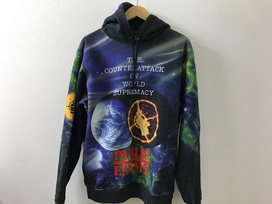 アンダーカバーの×アンダーカバー(UNDERCOVER)　18SS　ネイビー　パブリックエネミーパーカーの買取実績です。