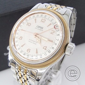 オリスのビッグクラウンポインターデイト自動巻時計買取。時計の買取ならエコスタイルへ
