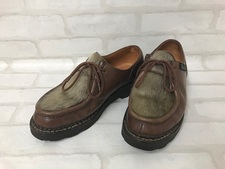 浜松鴨江店にて、パラブーツ(Paraboot)のブラウン　ミカエル　ファー付きチロリアンシューズ　通常使用品を買取致しました。状態は通常使用感があるお品物です。