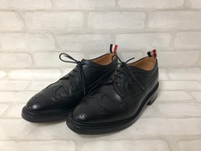 トムブラウン 黒　PEBBLE WINGTIP　SHOE 買取実績です。