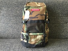 シュプリーム 15SS Logo Backpack Camo　コーデュラナイロン　バックパック 買取実績です。