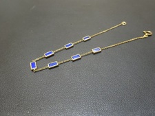 アガット Dreamyラピスラズリブレスレット 買取実績です。