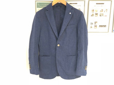 渋谷店では、エルビーエム1911（LBM1911）のジャケットを買取ました。状態は所々汚れが見受けられます。