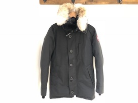 カナダグースの黒　ジャスパー　ダウン　メンズの買取実績です。