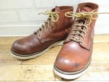 レッドウィング(RED WING)の90年代半円タグアイリッシュセッターを買取致しました。銀座本店です。状態は通常使用感があるお品物です。