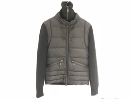 モンクレールの黒　MAGLIONE TRICOT　ダウンニット　メンズの買取実績です。