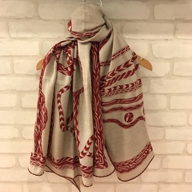 エルメスのカレ140 縄柄の買取実績です。
