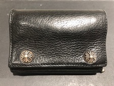 渋谷店では、クロムハーツ（CHROME HEARTS）の3つ折り財布を買取ました。状態は目立つ傷汚れはございません。