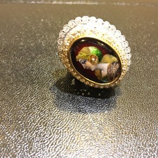 梶光夫の豪華な指輪を新宿南口店で高価買取いたしました。状態は美品になります。