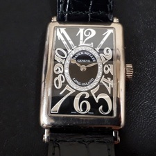フランクミュラーの1000SCロングアイランド自動巻き時計買取。東京都港区のブランド時計買取店「エコスタイル広尾店」状態はベルトに使用感、ケースに小キズなど使用感のある中古品