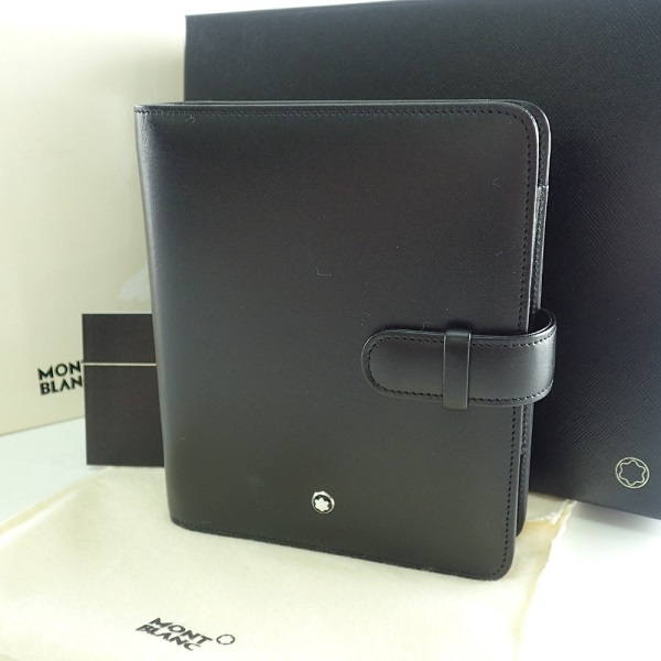 MONTBLANC手帳 マイスターシュテュックオルガナイザー黒 モンブラン