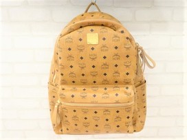 エムシーエムのコニャック　レザー　バックパックの買取実績です。