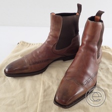 サントーニのウイングチップサイドゴアブーツ買取。革靴買取ならエコスタイルへ状態は通常使用感のある中古品