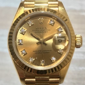 ロレックスのデイトジャスト Ref.69178G(YG) K18  新J 旧BPの買取実績です。