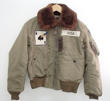 バズリクソンズのBR10972 B-15C フライトジャケットを買取しました。新宿伊勢丹から徒歩30秒、エコスタイル新宿三丁目店です。状態は通常ご使用感のお品物になります。
