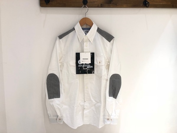 ジュンヤワタナベの2018SS　白グレー　OXシャツ　の買取実績です。
