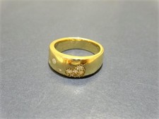 スタージュエリー K18 0.22ct 8.5g ハートダイヤリング 買取実績です。