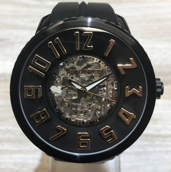 テンデンスのTG491005 スポーツ スケルトン 自動巻き腕時計の買取実績です。