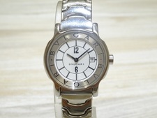 ブルガリ ST29S ソロテンポ 白文字盤 腕時計 買取実績です。