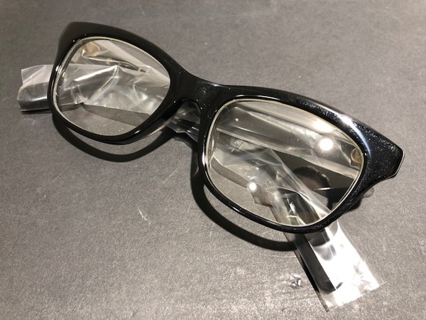 金子眼鏡の黒　KC-09　セルフレーム　眼鏡の買取実績です。