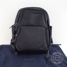 プラダ 黒 TESSUTO MONTAGNA ナイロン バックパック 買取実績です。